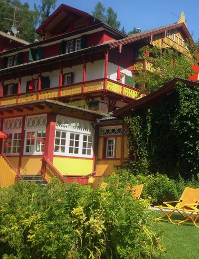 Parkhotel Sole Paradiso am Waldrand in Innichen, Dolomiten, Südtirol