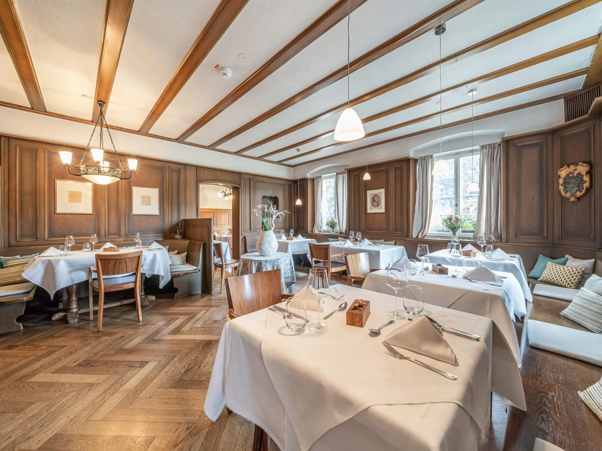 Restaurant in the Hotel Alte Post in Müllheim, Black Forest (c) Alte Post Restaurant in the traditional Hotel Alte Post in Müllheim, Black Forest (c) Photo Alte Post